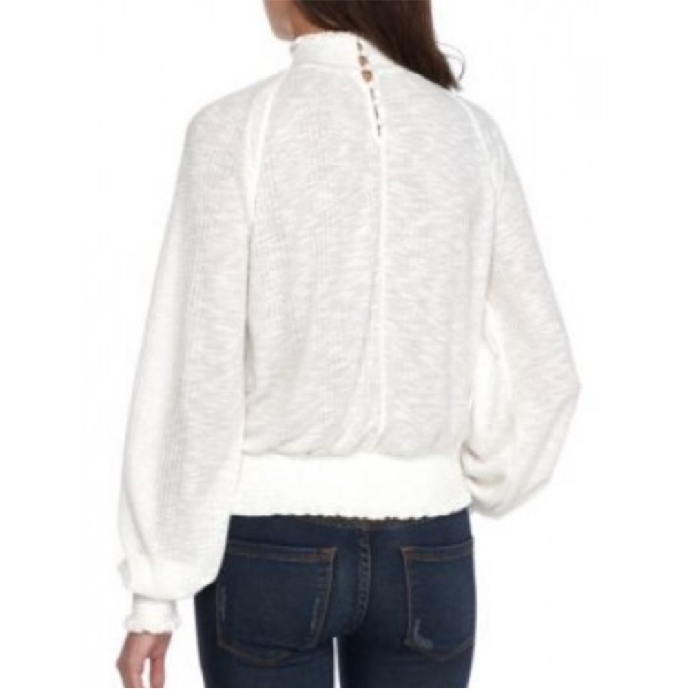 Free People Boulevard Textured Ruffle Top - Picture 3 of 10